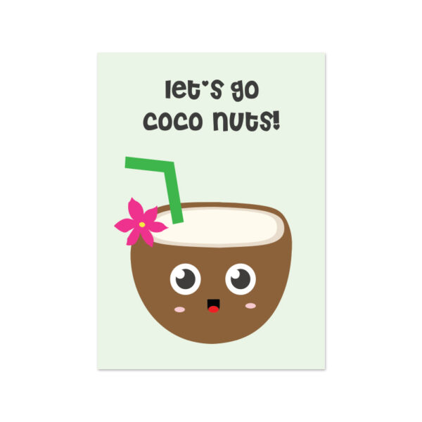 kaart coco nuts