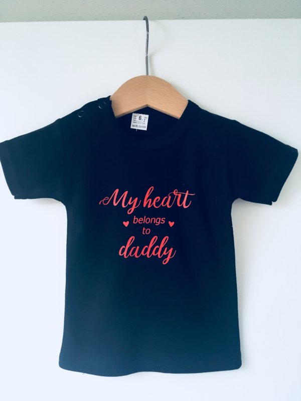 shirt heart daddy