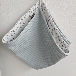 Weegdoek Zeegroen Pastel Triangels